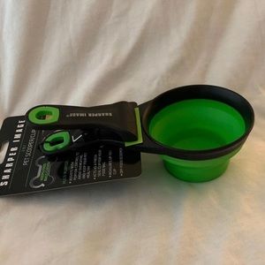 Sharper image pet food scooper